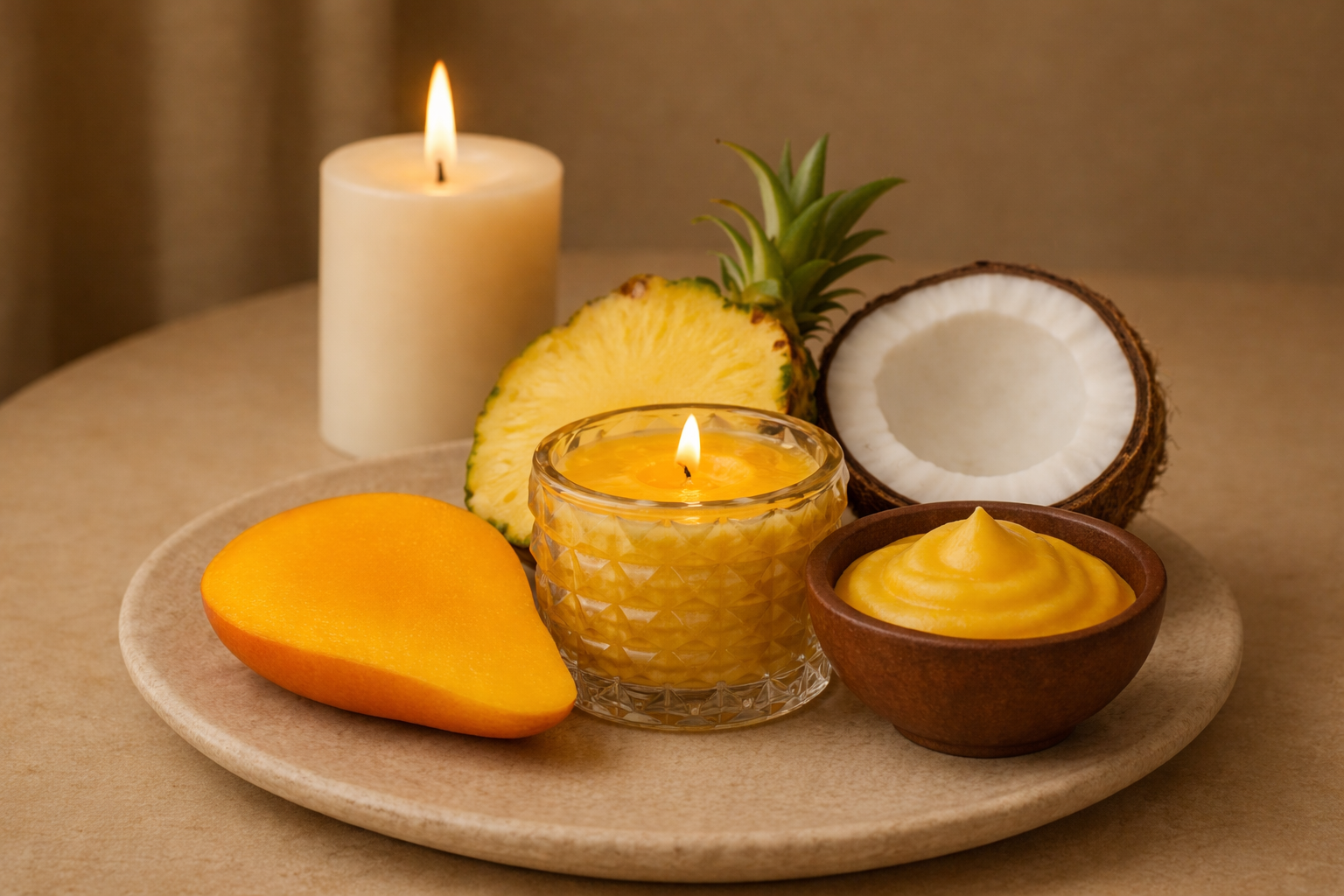 Tropical Sunset Candle
