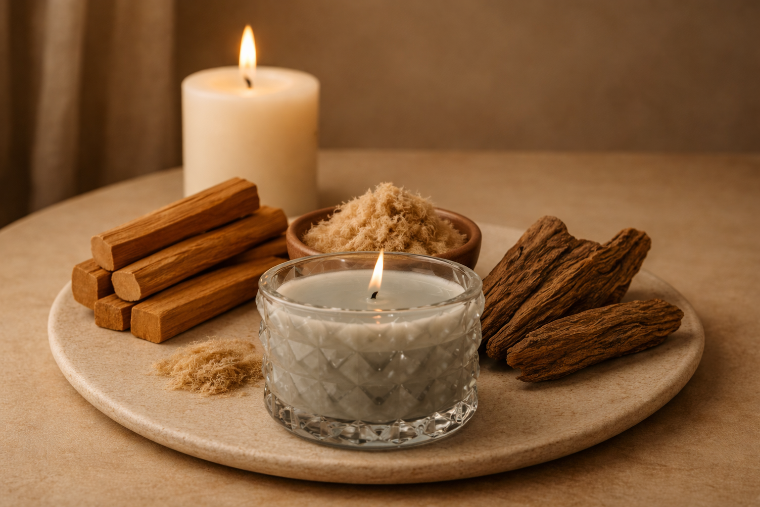 Sandalwood & Musk Oud Candle