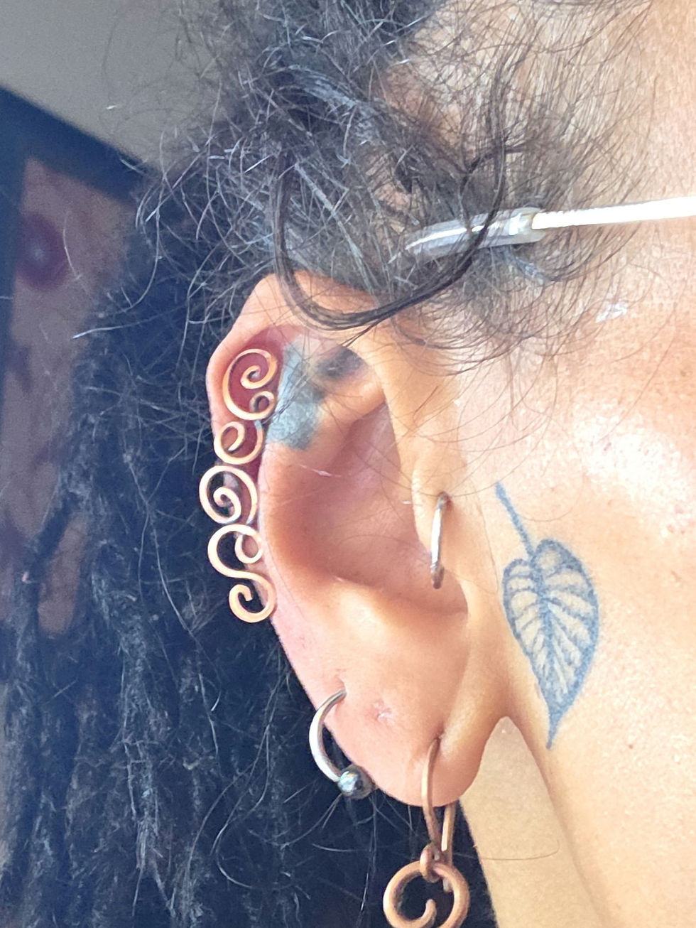 Thumbnail: Pure copper ear cuff