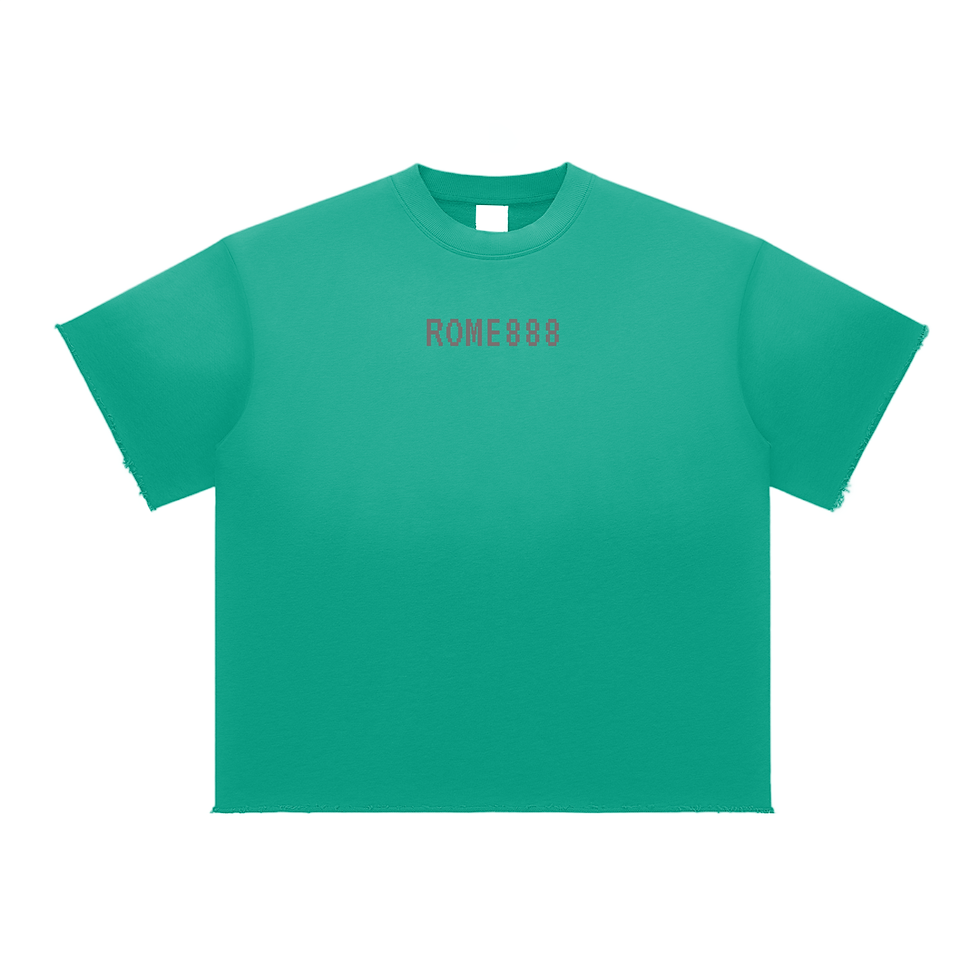 Thumbnail: ROME 888-Sun Fade Raw Edge T-Shirt