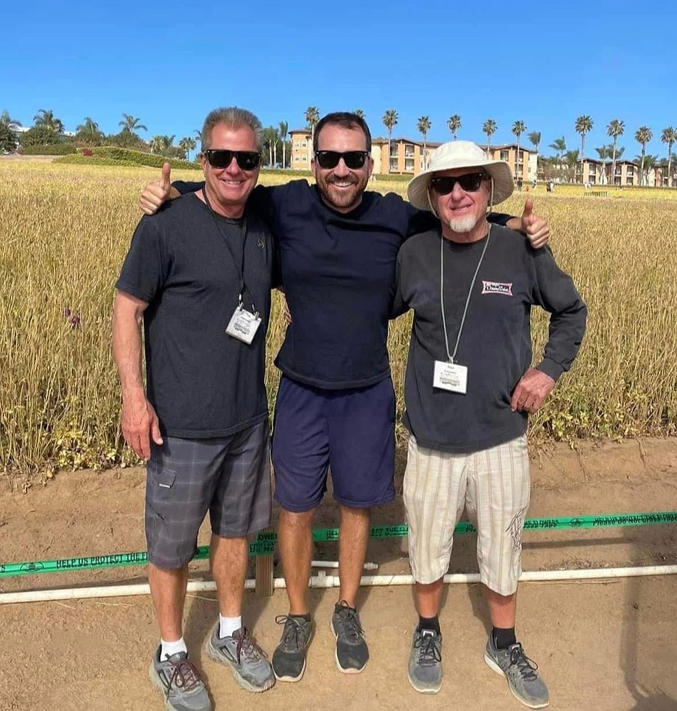 Tim, Dustin, and Ross