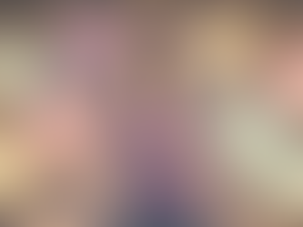 a woman surrounded by glowing orbs