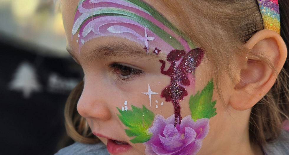 Fairy Face paint, Face painters, cincinnati Face paint