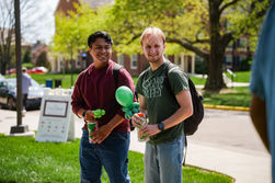 Cincinnati balloon twisters providing professional balloon twisting entertainment for kids parties, corporate events, festivals, and school functions. Balloon artist serving Cincinnati, Oxford Ohio, and Miami University events with custom balloon animals, creative designs, and interactive entertainment. Kids enjoying balloon animals at birthday parties, family events, and campus activities near Miami University. Balloon twisting and event entertainment in Cincinnati Ohio including face painting, glitter tattoos, and more for unforgettable celebrations. Professional balloon twisters in Oxford Ohio creating fun, colorful balloon designs for children and guests at private parties, public events, and university gatherings.