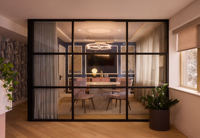 The Collective Makom boardroom photographed by Toronto Interior Photographer Liron Weissman
