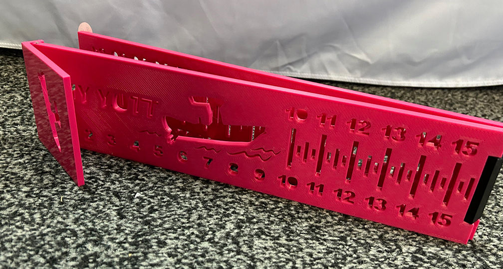 Center Console Fish Ruler