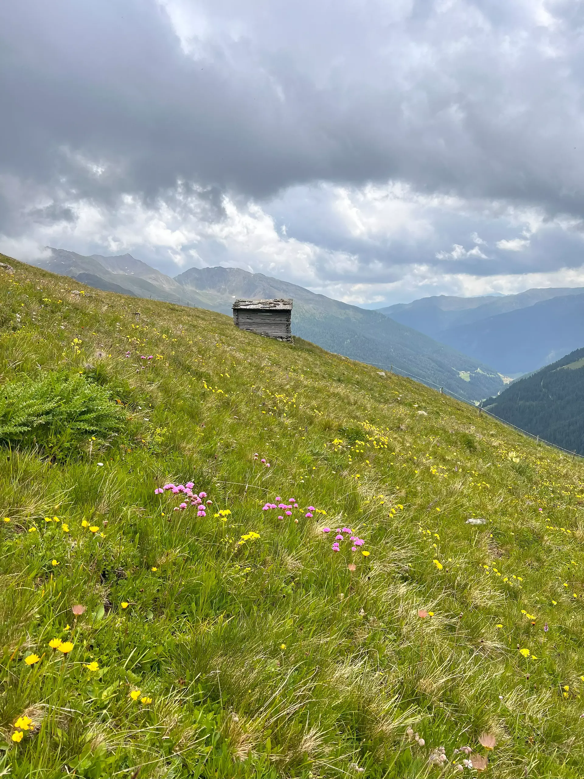 Ausblick der Berge
