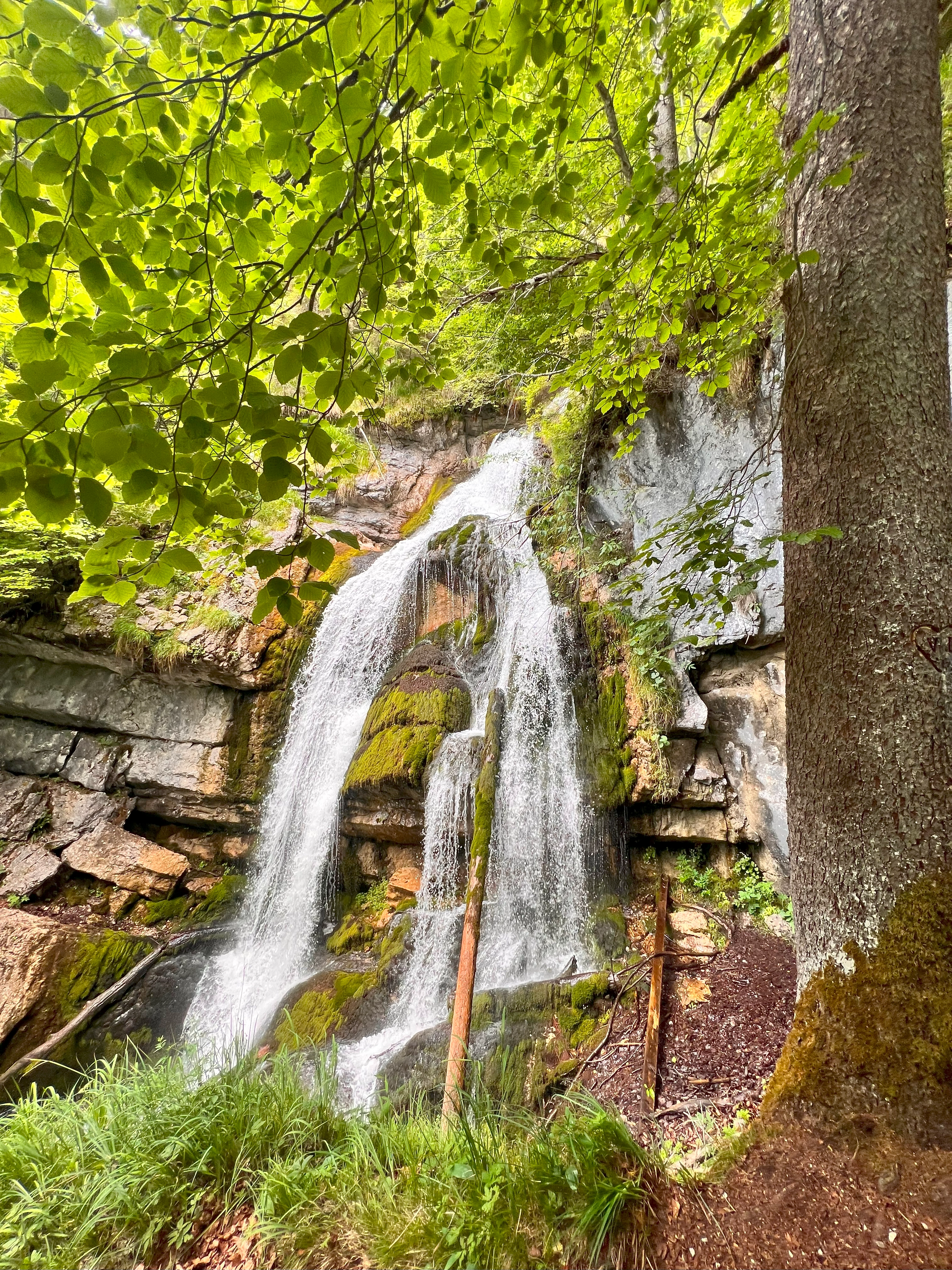 Wasserfall Richtung Kärlingerhaus