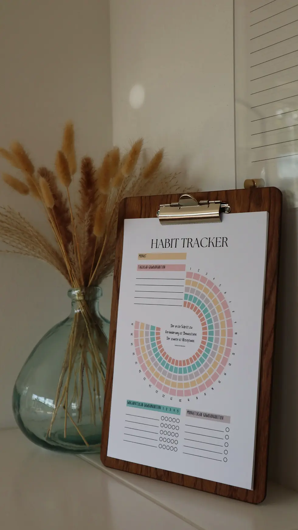Miniaturbild: Habit Tracker bunt