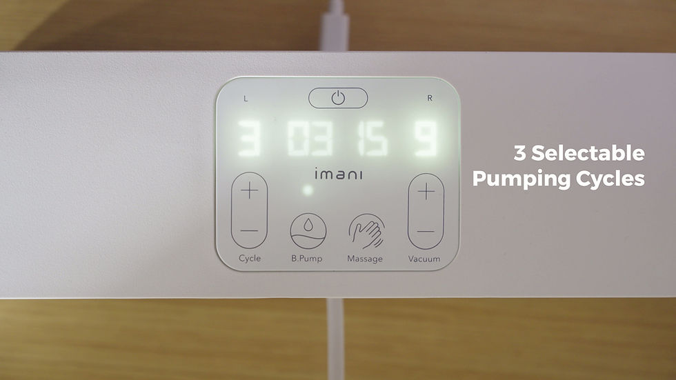 Thumbnail: imani iBox Pro All In One 醫院級+穿戴式奶泵機 - 只有兩件配件