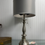 Thumbnail: 2-LIGHT 27" BRUSHED NICKLR TABLE LAMP WITH SHADE