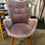 Thumbnail: PURPLE VELVET SIDE CHAIR