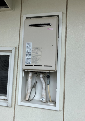 上尾市給湯専用給湯器交換工事