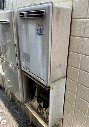 上尾市おいだき付き給湯器交換工事