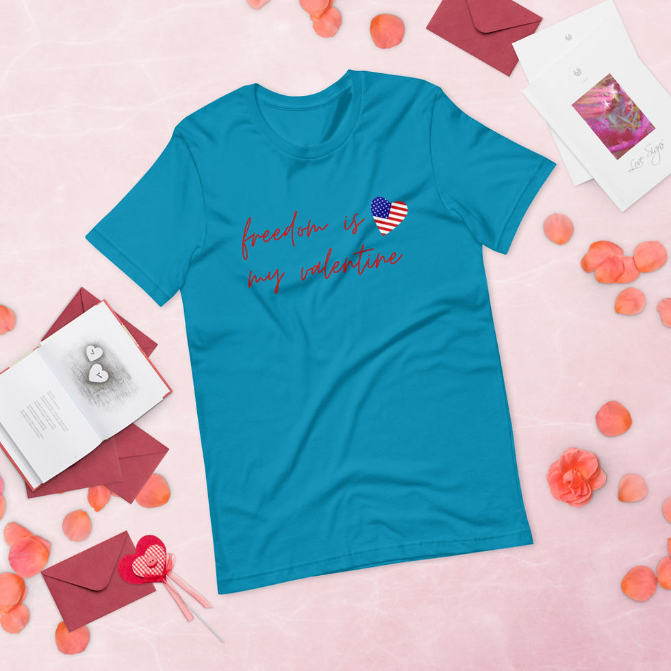 Thumbnail: Freedom is my Valentine Unisex T-Shirt