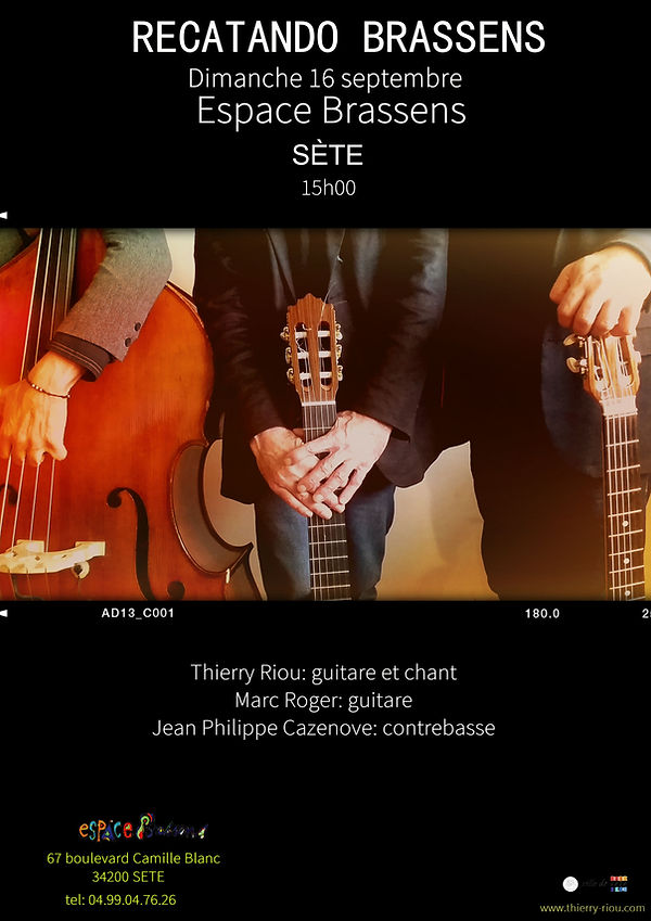 Thierry Riou, Espace Brassens