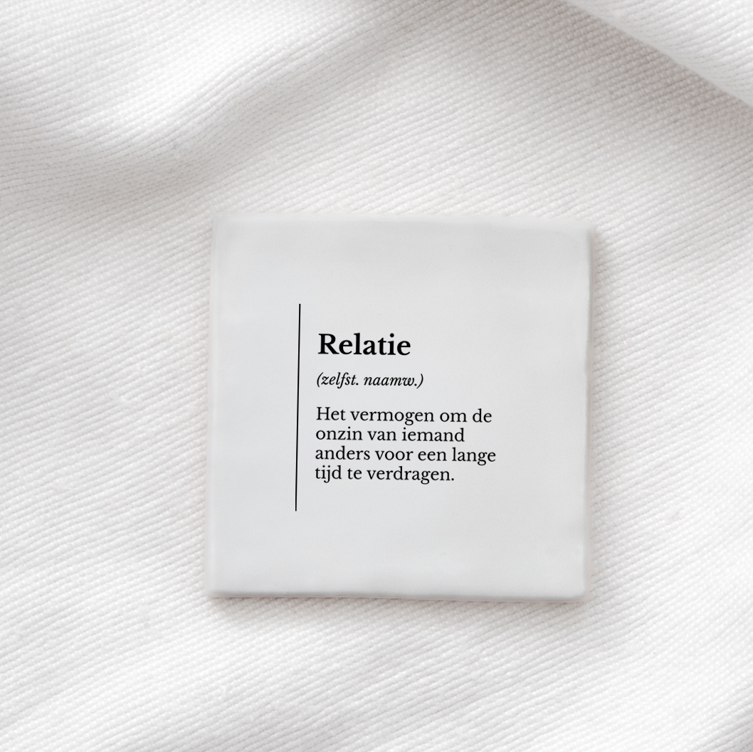 Relatie - Raarmawaar x Studio Meuk