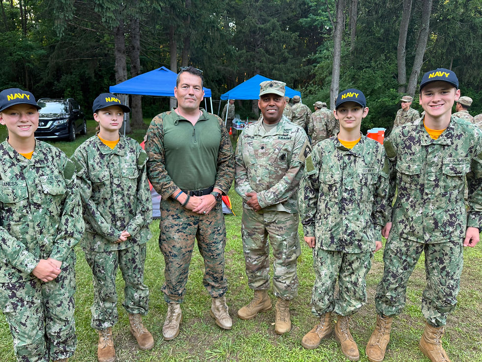 Kingsley NJROTC Cadets Excel at Summer Leadership Academies