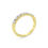 Thumbnail: 0.67CTTW FRENCH PAVE DIAMOND WEDDING  BAND 18K YELLOW GOLD