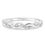 Thumbnail: INFINITY TWIST DIAMOND BAND 14K WHITE GOLD