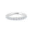 Thumbnail: 0.38CTTW. ROUND DIAMOND ANNIVERSARY STYLE FRENCH PAVÉ WEDDING BAND 18KTWG