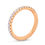 Thumbnail: 0.80CTTW. CLASSIC ROSE GOLD DIAMOND ETERNITY BAND SIZE 6.5