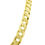 Thumbnail: 24" 8.5MM FLAT CURB LINK CHAIN IN 14K YELLOW GOLD