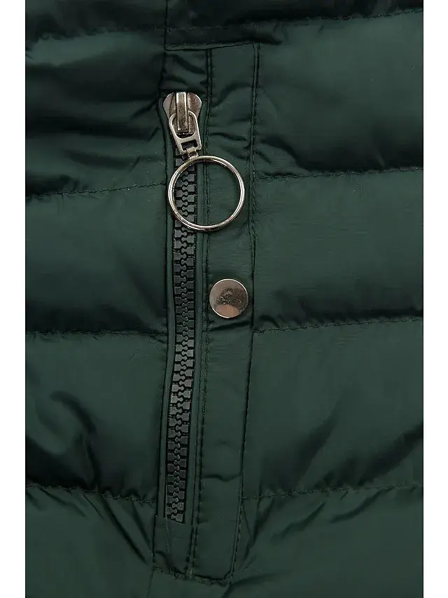 Thumbnail: Women's Hooded Mid-length Cotton Coat