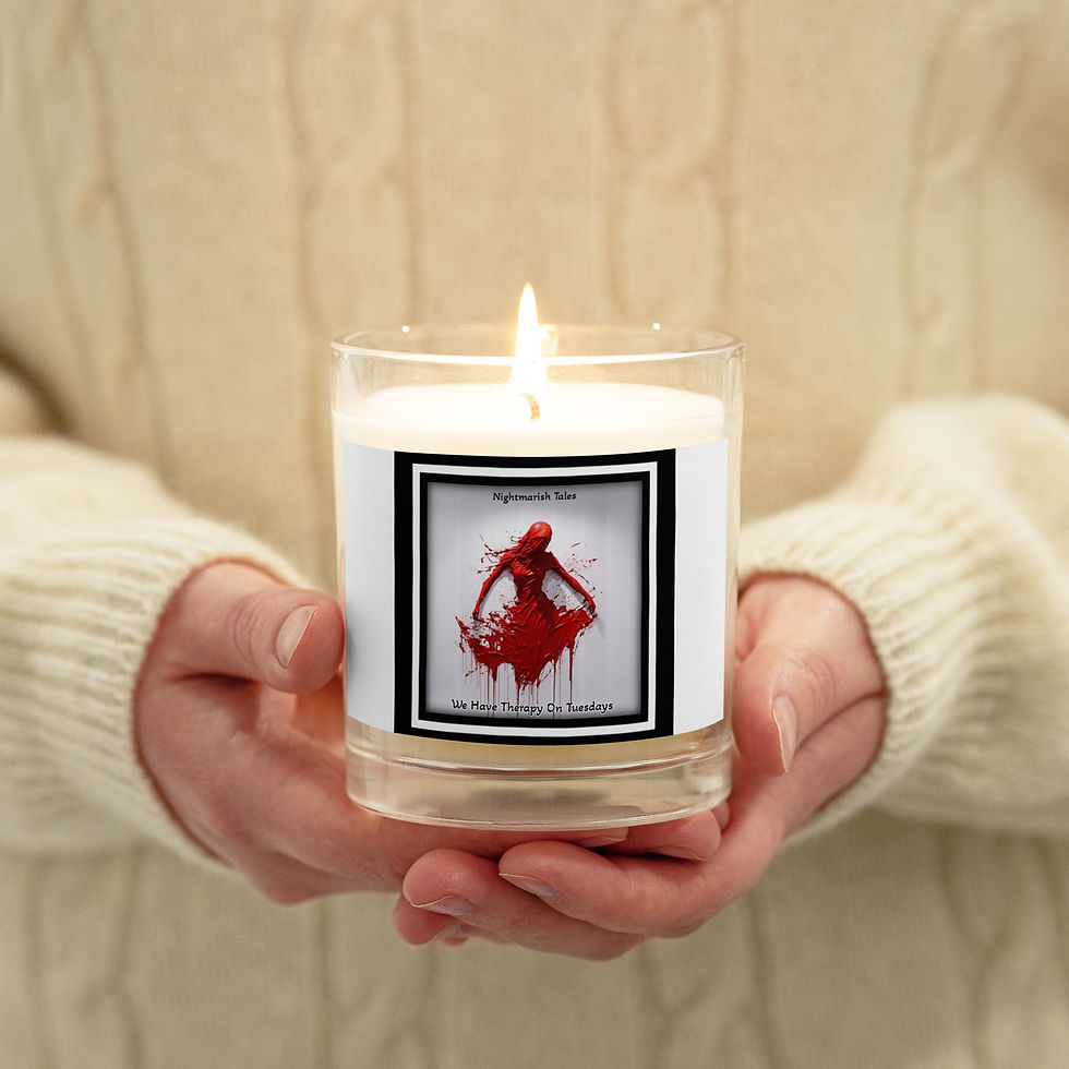 Therapy Candle, Glass Jar Soy Wax