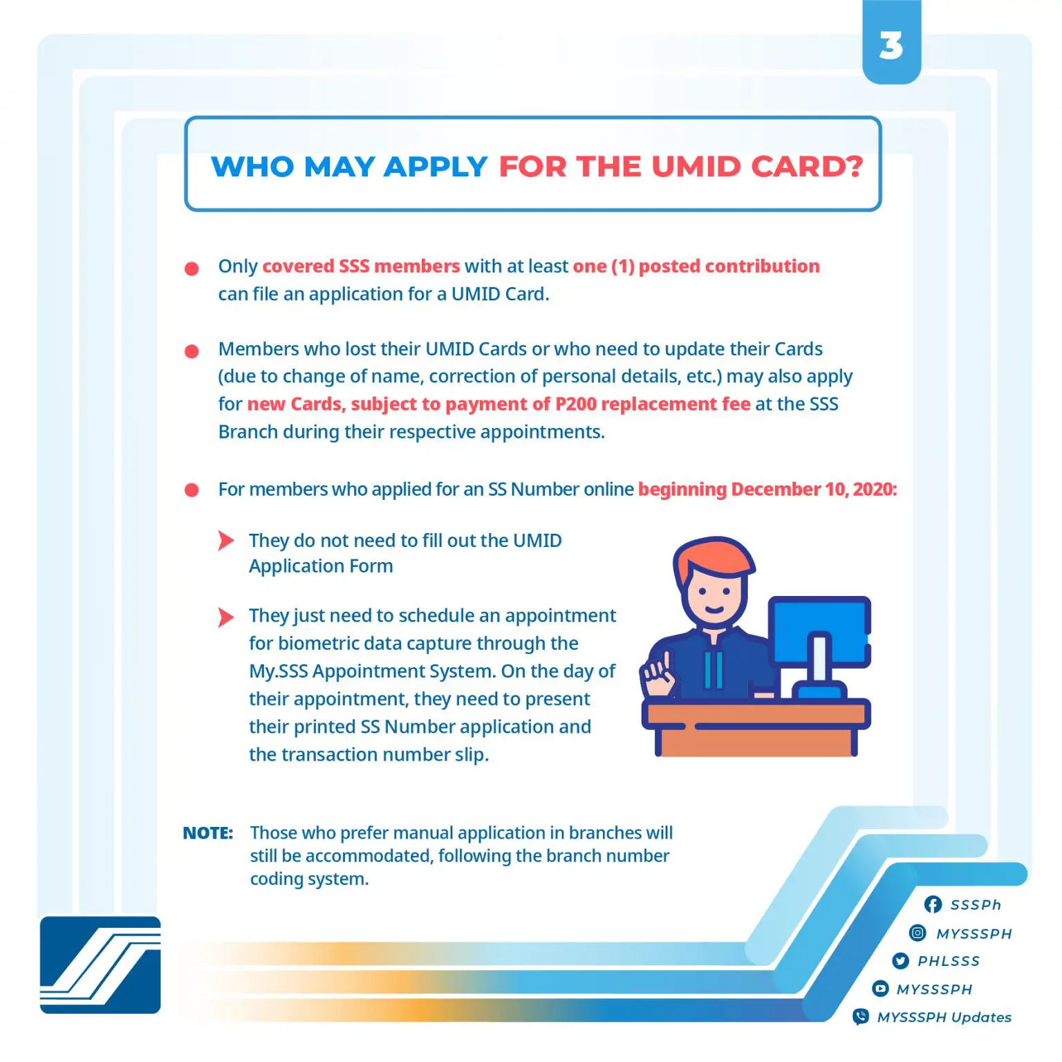 Who can apply for UMID Card?