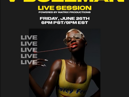 V Bozeman Live Session at Matrix Studios DTLA