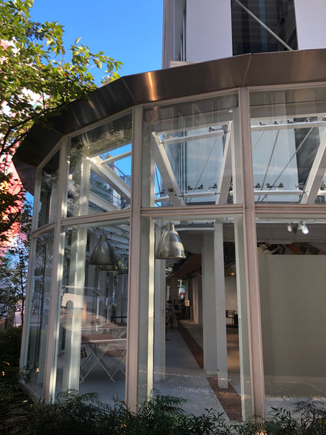 Top light and eaves renovation for Harbor Premium Bldg.