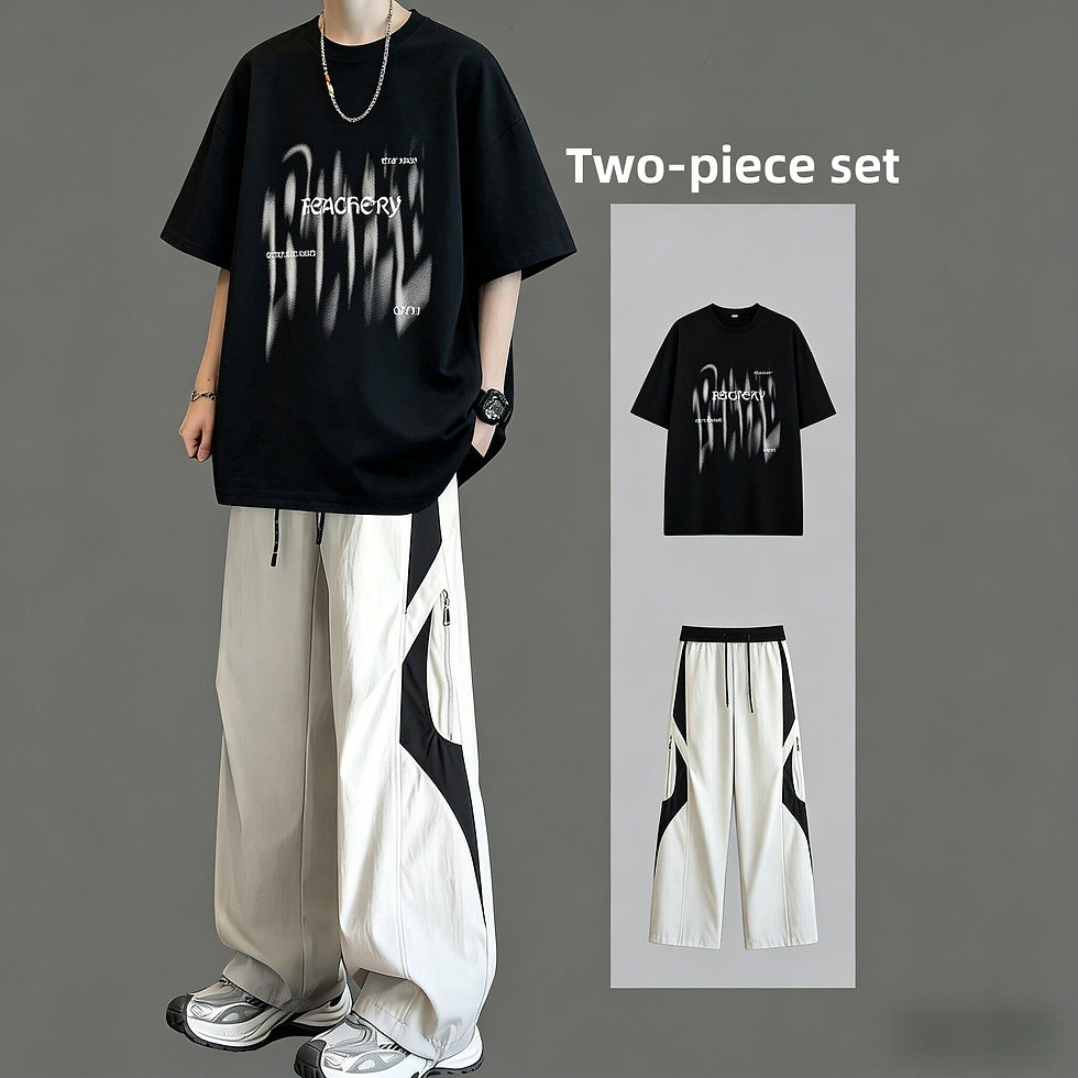 Thumbnail: Cotton Casual Sports Set for Teens