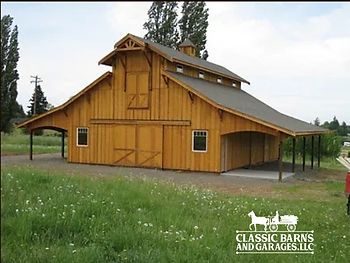 pole barn building with living quarters washington state