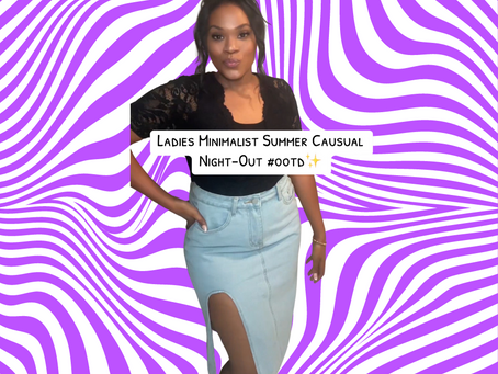 Teacher Minimalistic Summer Casual Night Out Outfit of The Day!