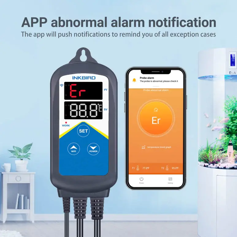 Thumbnail: Inkbird Aquarium Temperature Controller (ITC-306A-WIFI)