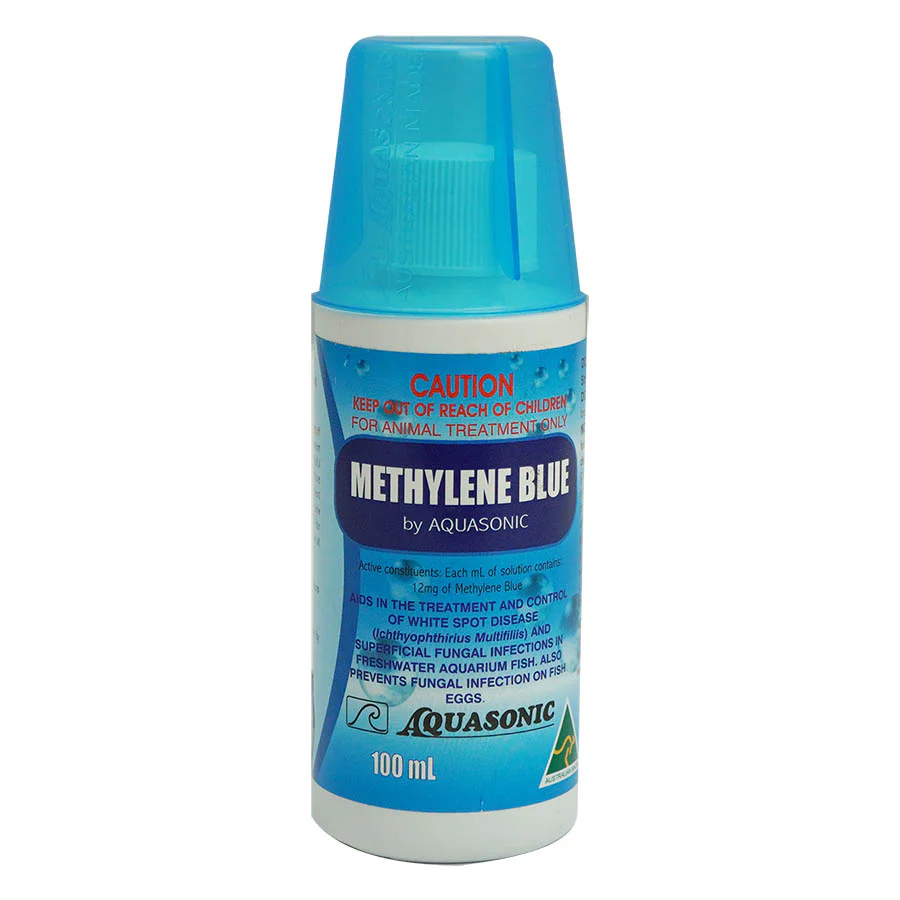 Aquasonic Methylene Blue Solution KingsOfTheAquarium aquasonic-methylene-blue-solution-kingsoftheaquarium