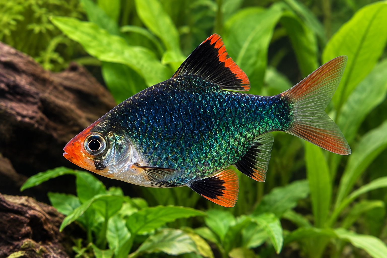 Moss Green Tiger Barb