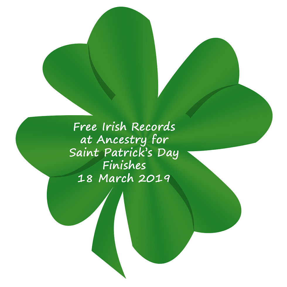 Graphic of a Shamrock - from Pixabay.com