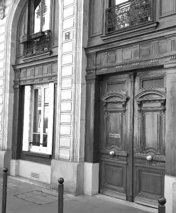 La devanture du cabinet de psychologue du travail