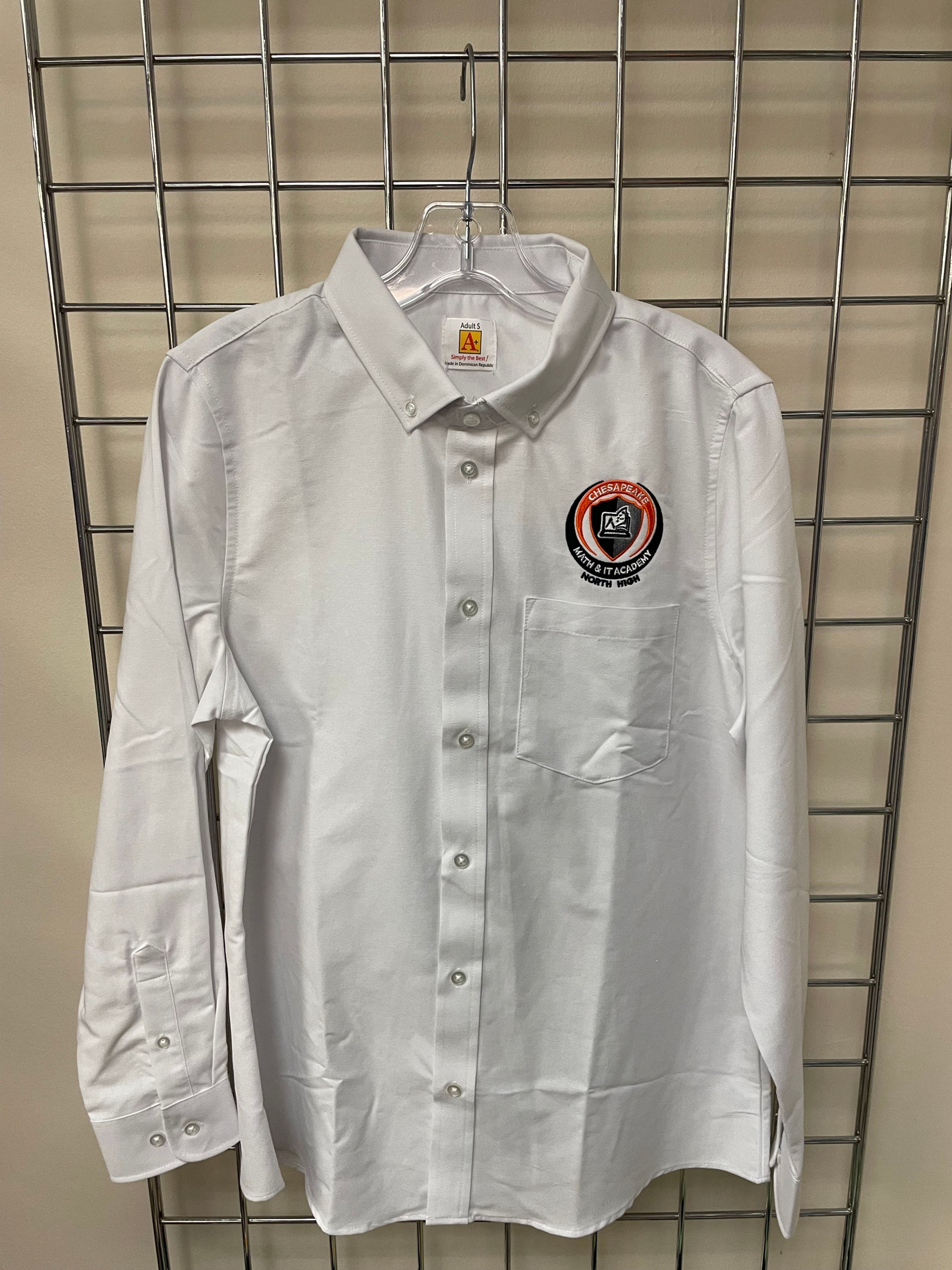 XCMITN HS SAI Style Men's Long Sleeve Oxford Shirt