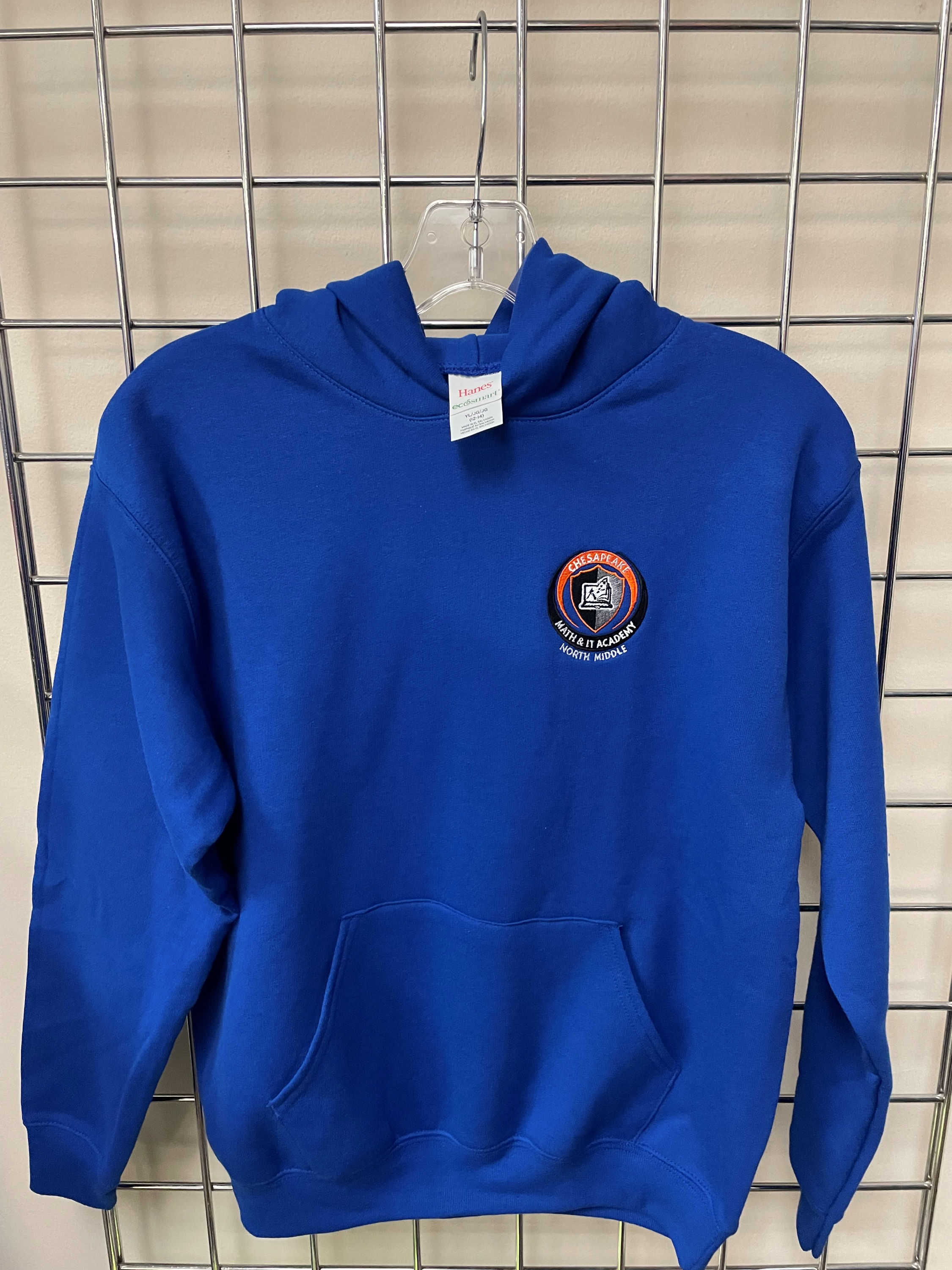 XCMITN MS Youth Pullover Hoodie Deep Royal