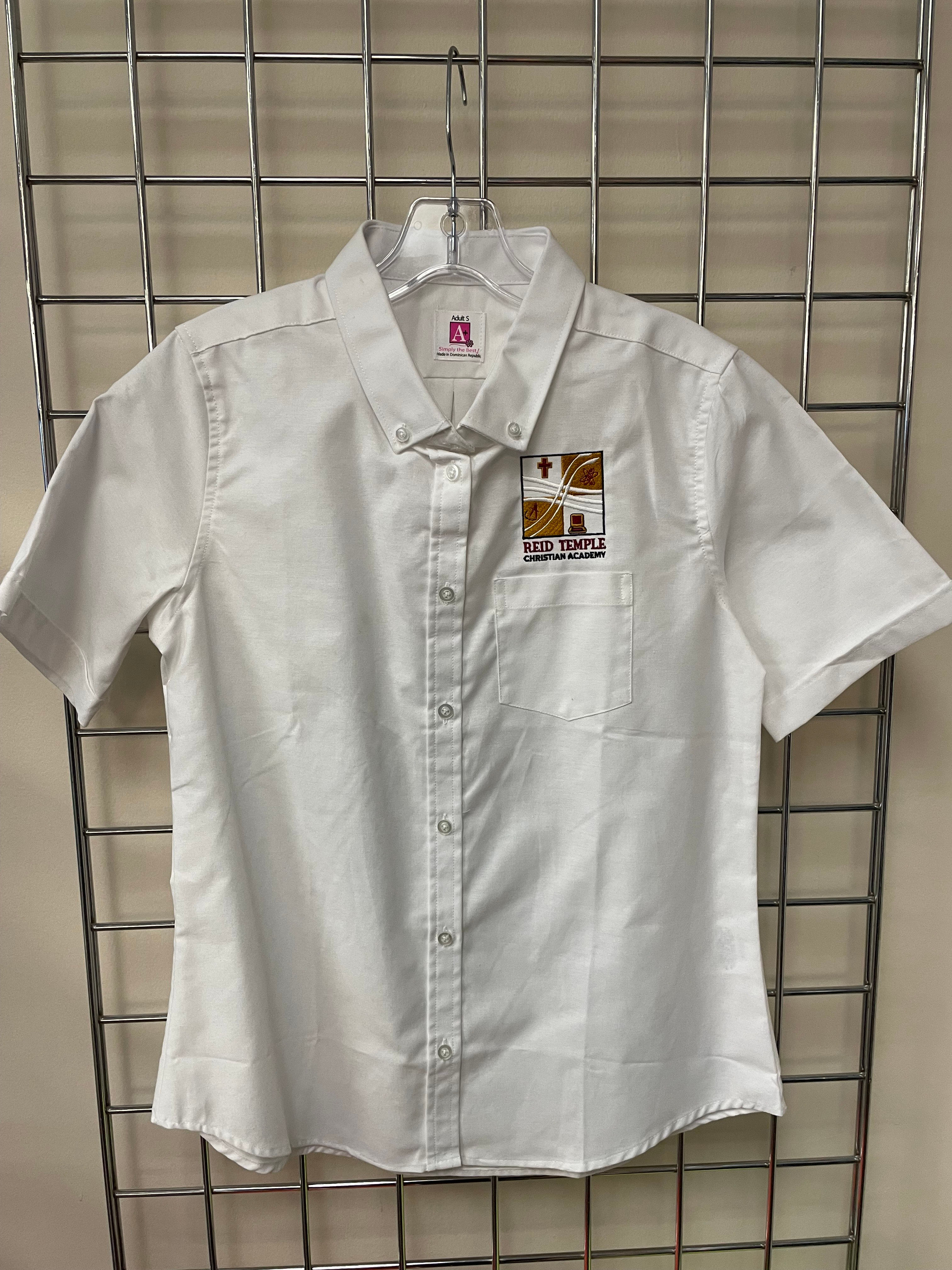 Reid Temple Women's Short Sleeve Oxford