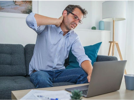 Man with back pain