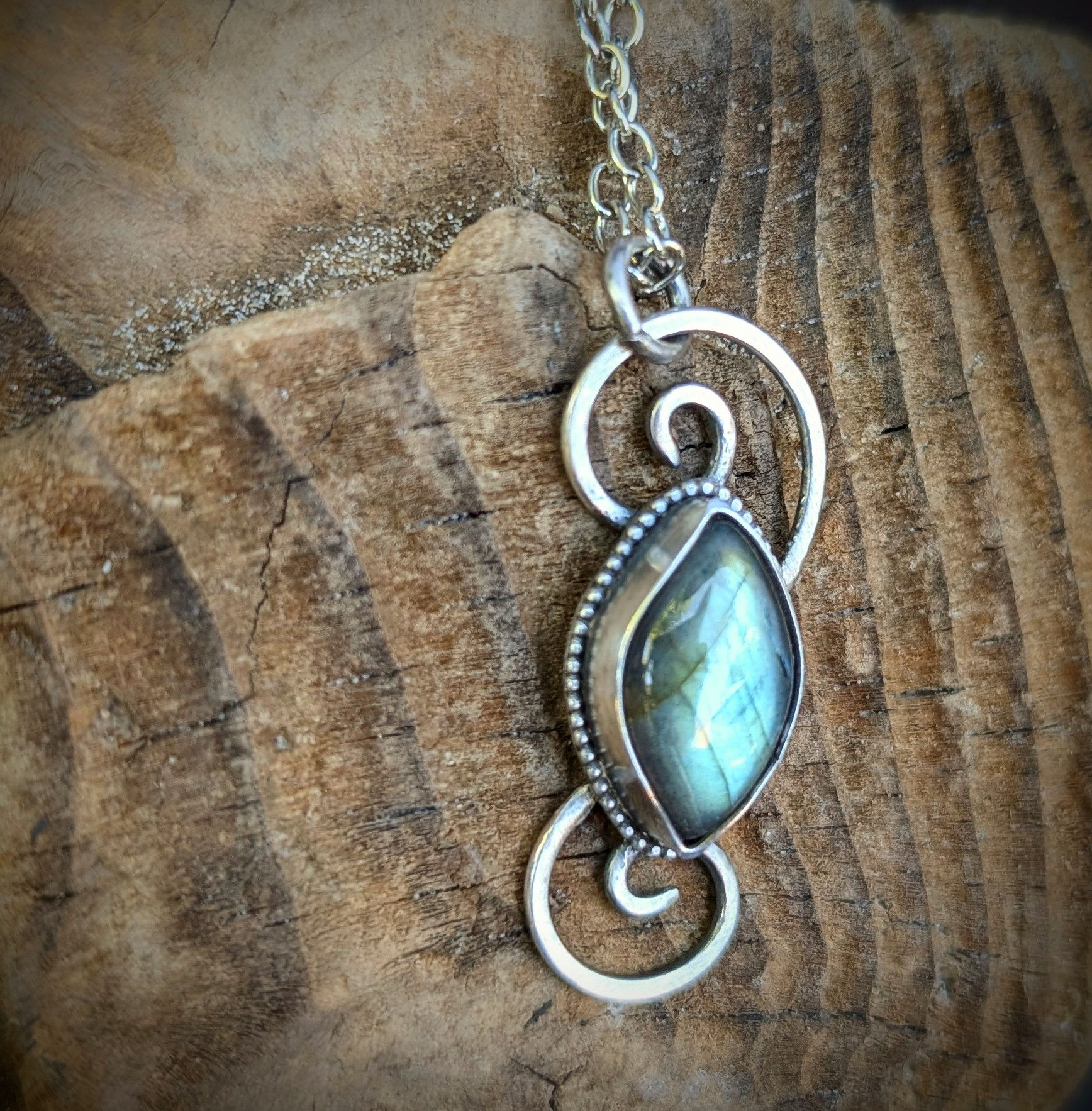 Labradorite in Sterling silver