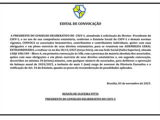 🏛️ Assembleia Geral Extraordinária do Clube Vizinhança de Brasília