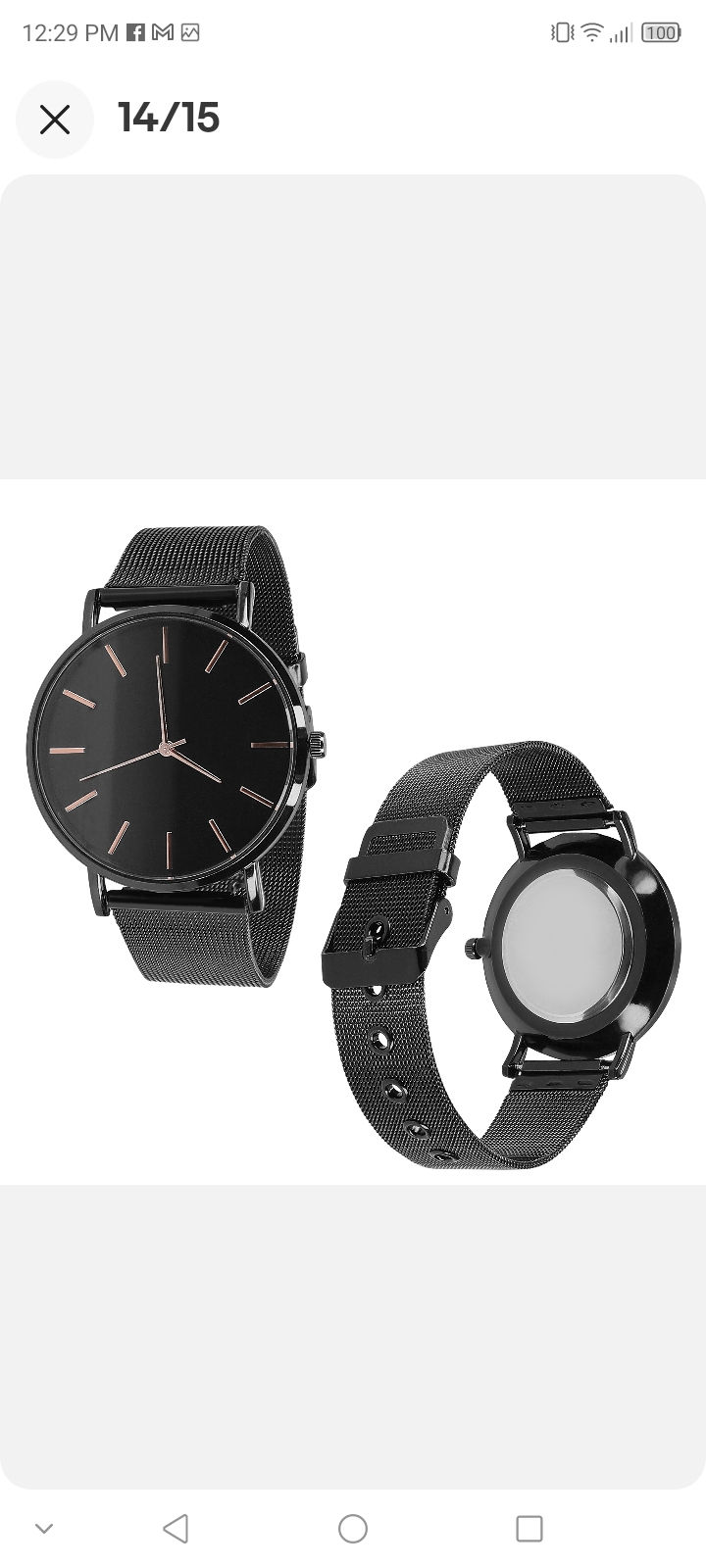 Thumbnail: Armbanduhr Herren Damen aus Deutschland  15€