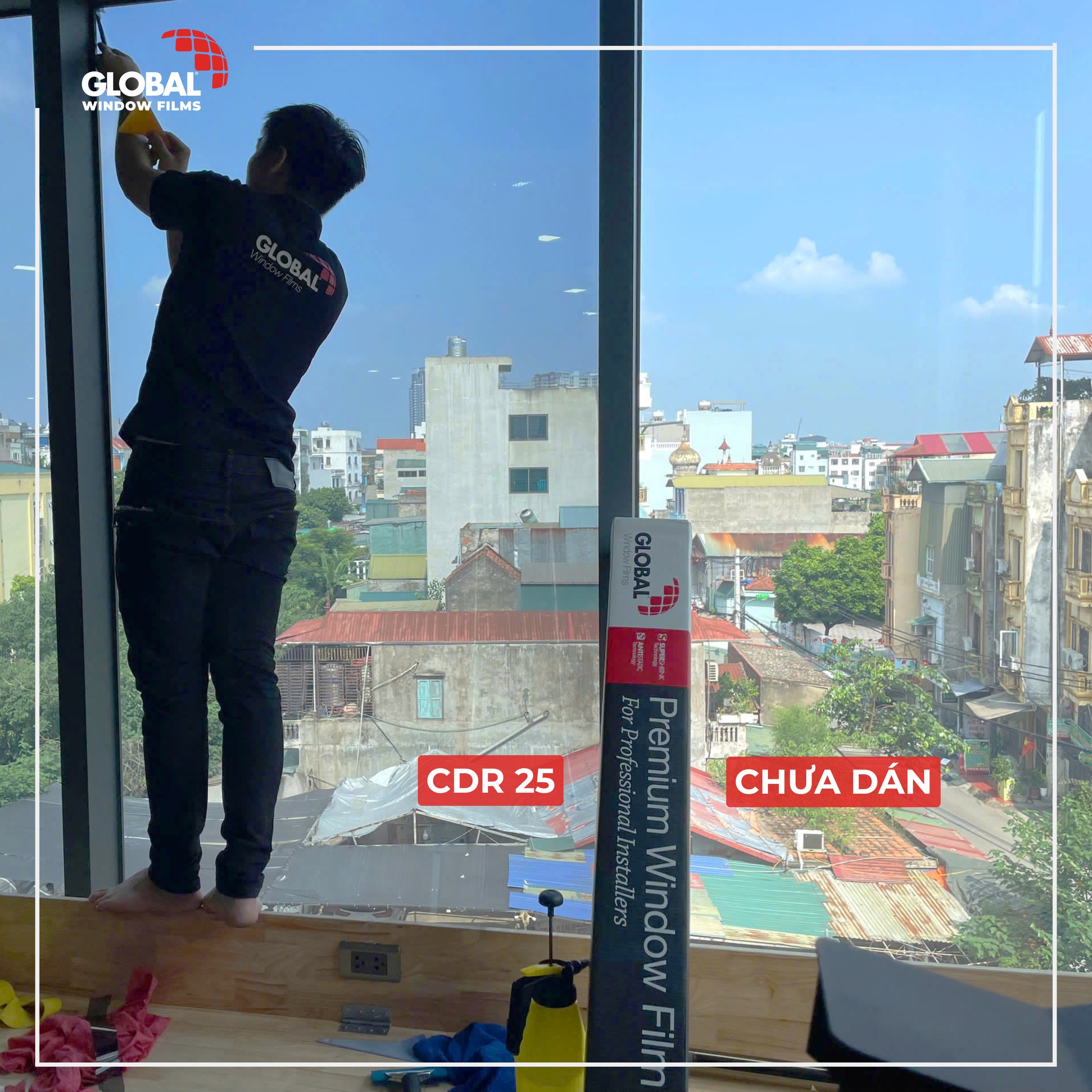 Dán cách nhiệt cửa kính hướng Tây | Cẩm nang chống nóng toàn diện từ A-Z
