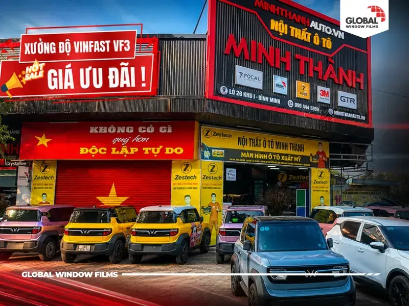 Đại lý Minh Thành Auto - Trung tâm dán PPF Global ủy quyền tại Thanh Hóa |. Bảng giá dán PPF Global cho ô tô tại Minh Thành Thanh Hóa