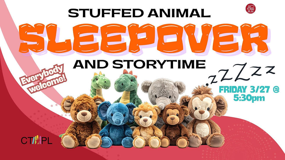 Stuffed Animal Storytime and Sleepover